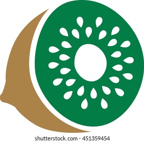 Sliced kiwi