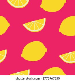 Sliced lemon sliced, sliced lemon