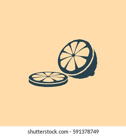 Sliced Lemon Icon