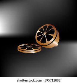 Sliced Lemon Icon