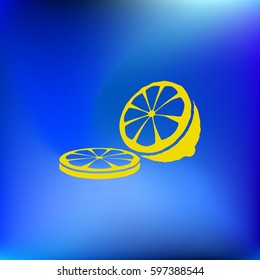 Sliced Lemon Icon