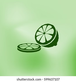 Sliced Lemon Icon