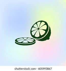 Sliced Lemon Icon