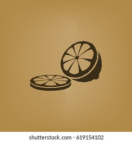 Sliced Lemon Icon