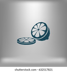 Sliced Lemon Icon