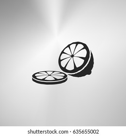 Sliced Lemon Icon