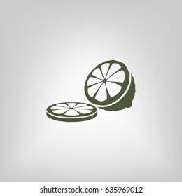 Sliced Lemon Icon