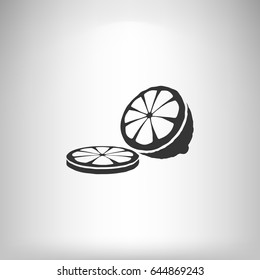 Sliced Lemon Icon