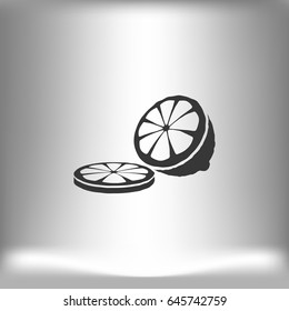 Sliced Lemon Icon