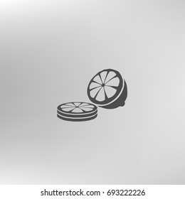 Sliced Lemon Icon