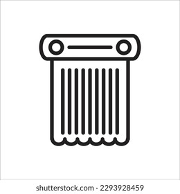 slicer line new vector icon