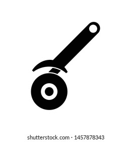 slicer pizza icon vector design template