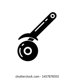 slicer pizza icon vector design template