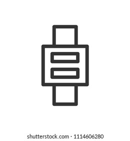 slide bar thin line icon inter face ui -ux