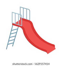 slide game recreation isolated icon vector illustration design