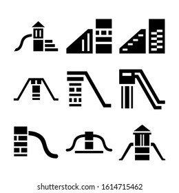 slide icon isolated sign symbol vector illustration - Collection of high quality black style vector icons
