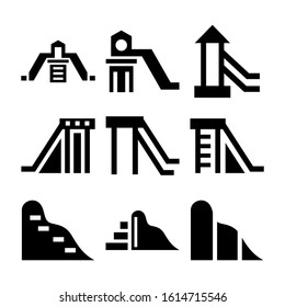 slide icon isolated sign symbol vector illustration - Collection of high quality black style vector icons
