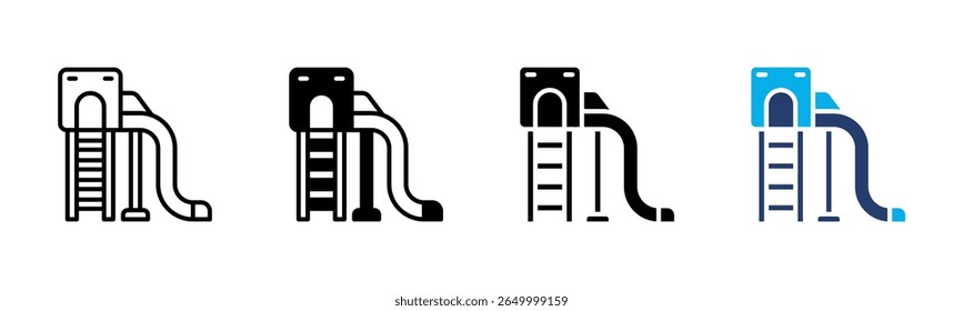 Slide icon sheet multiple style collection