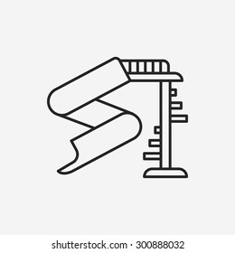 slide line icon