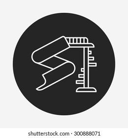 slide line icon