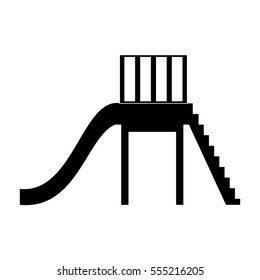 slide playground related icon image vector illustration design 