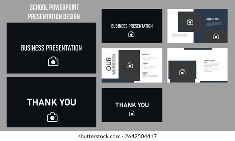 Slide presentation template,Vector infographics,flyer and leaflet, corporate report, marketing, advertising, annual report, banner,business presentation template design
