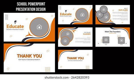 Slide presentation template,Vector infographics,flyer and leaflet, corporate report, marketing, advertising, annual report, banner,business presentation template design.