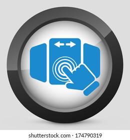 Slide screen icon