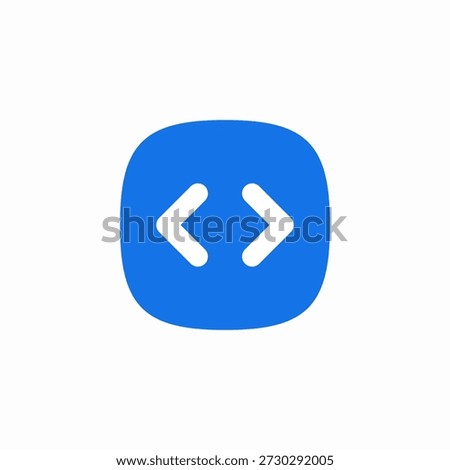 slide sides icon sign vector