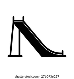 Slide silhouette vector art Illustration