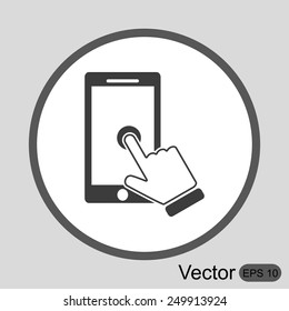 Slide touchscreen