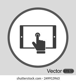 Slide touchscreen