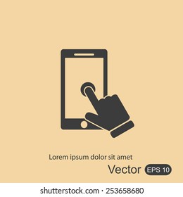 Slide touchscreen