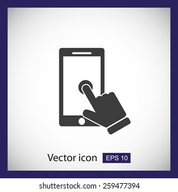 Slide touchscreen