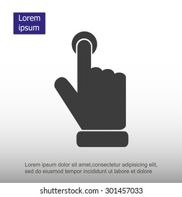 Slide touchscreen.          