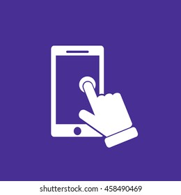 Slide touchscreen.          