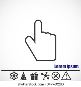 Slide touchscreen.Bonus icons: snowflake, Christmas tree,gift,molecule,delete icon and Hazard warning attention sign.         