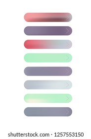 Slide to unlock stylish multicolored buttons in gradient color.