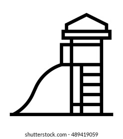 Slide Vector Icon