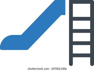 slide Vector illustration on a transparent background. Premium quality symbols. Glyphs  vector icon for concept and graphic design.