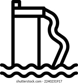 Dia, Vektorgrafik auf transparentem Hintergrund. Hochwertige Symbole. Dünne Vektorsymbole für Konzept und Grafikdesign.