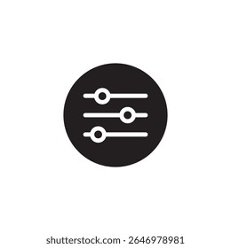 slider control icon isolated sign symbol vector, trendy style illustration for web and app..eps
