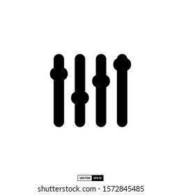 Slider icon, design inspiration vector template for interface and any purpose