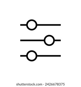 Slider icon, settings, control panel, setting, equalizer, edit tools, equalizer control, adjustment
