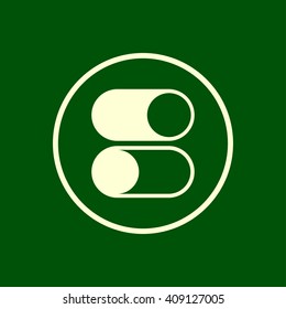 slider icon. vector eps10 icon

