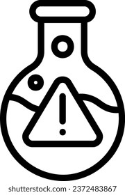 vector de ilustración de icono de línea deslizante