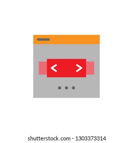 Slider, switch icon. Element of Web Desing icon for mobile concept and web apps. Detailed Slider, switch icon can be used for web and mobile