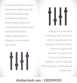 Slider Vector icon
