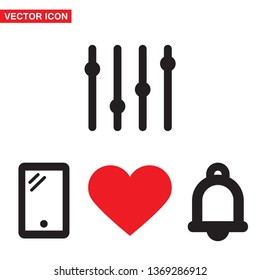Slider Vector icon