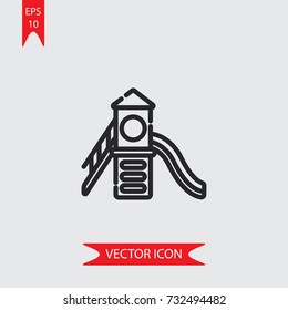 Slider vector icon, illustration symbol